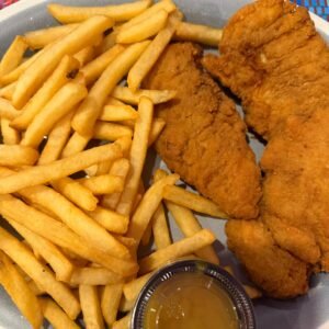 CHICKEN FINGERS WITH FRIES