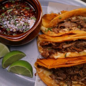 Birria Tacos 4 pcs