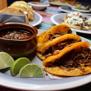 Birria Tacos 3 pcs